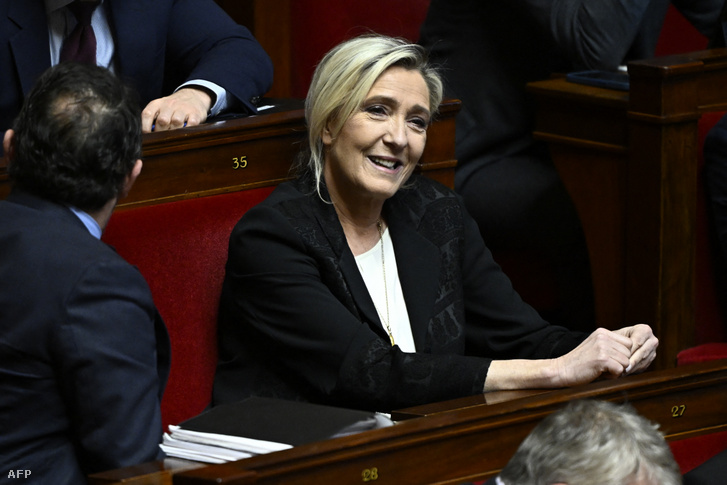 Marine Le Pen 2023. december 19-én