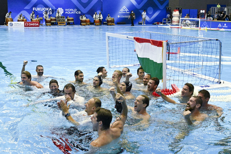 1973, 2003 és 2013 után 2023-ban ismét világbajnok lett a magyar férfi vízilabda-válogatott.