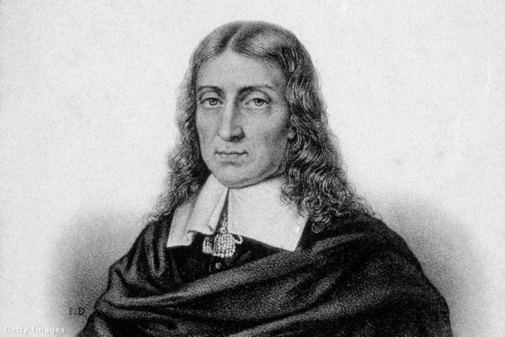 John Milton angol költő portréja