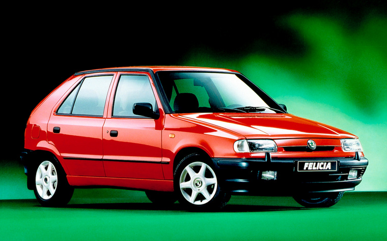 A Škoda Feliciát a csehek még a 80-as évek végén, kezdték el fejleszteni