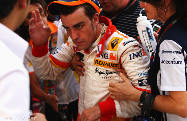Alonso a 2009-es bahreini nagydíjon