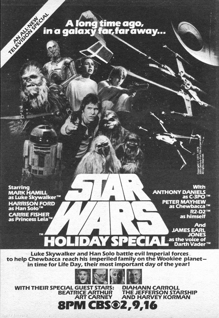 A Star Wars Holiday Special plakátja. (Fotó: CBS Photo Archive / Getty Images Hungary)