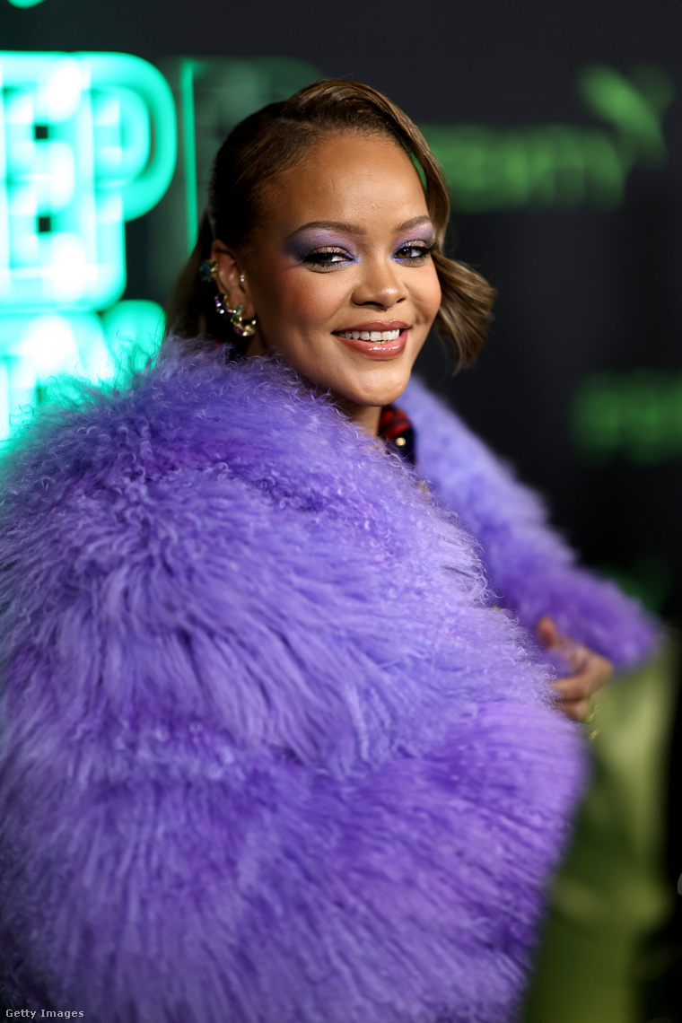 Rihanna, a barbadosi születésű énekesnő és vállalkozó, 586 milliárd forintos (1,7 milliárd dollár) nettó vagyona révén az egyik leggazdagabb női előadóművész és vállalkozó. (Fotó: Frazer Harrison / Getty Images Hungary)