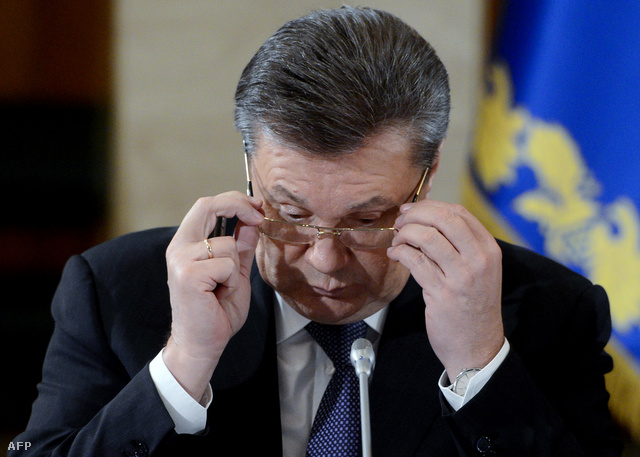 Viktor Janukovics ukrán elnök