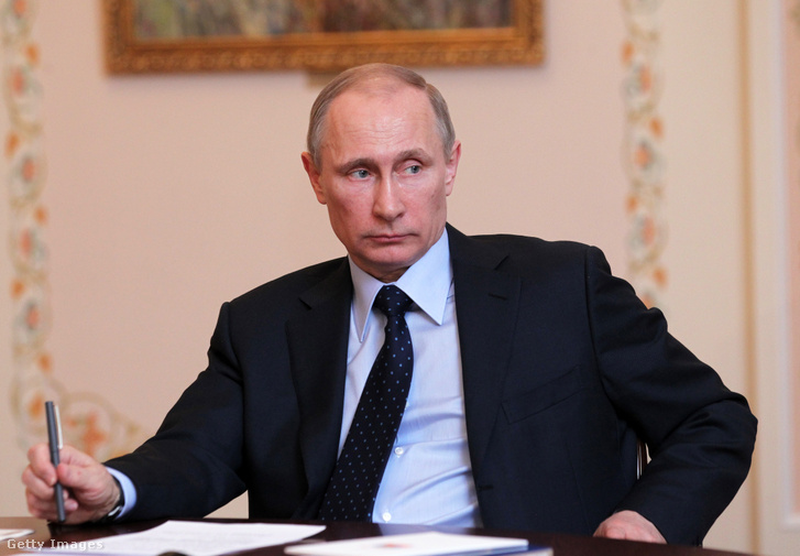 Vlagyimir Putyin 2014. március 5-én