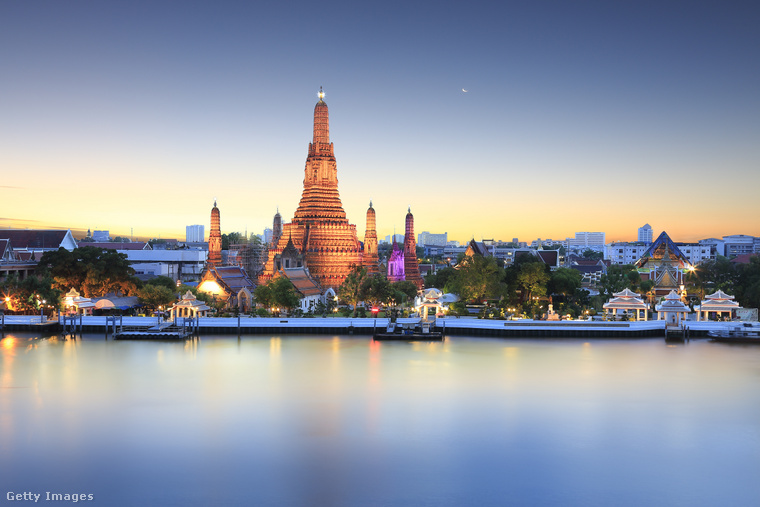Egy 2020-as tanulmány megállapította, hogy a thai főváros lehet az a város, amelyet rövid távon a leginkább sújt a globális felmelegedés. (Fotó: seng chye teo / Getty Images Hungary)
