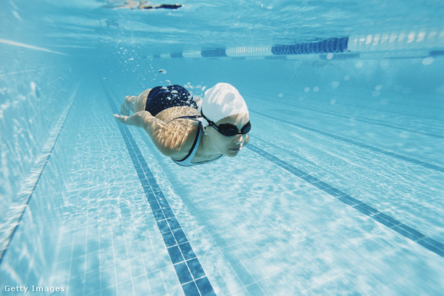 Az úszás hatására az elveszett izmok gyorsan visszaépülnek