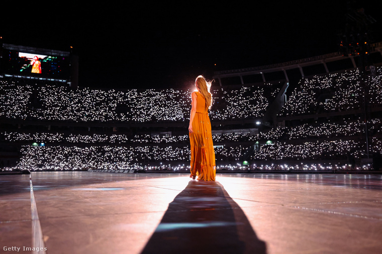 Csak Buenos Airesben 68 ezer ember előtt énekelt Taylor Swift. (Fotó: Tas2023 / Getty Images Hungary)