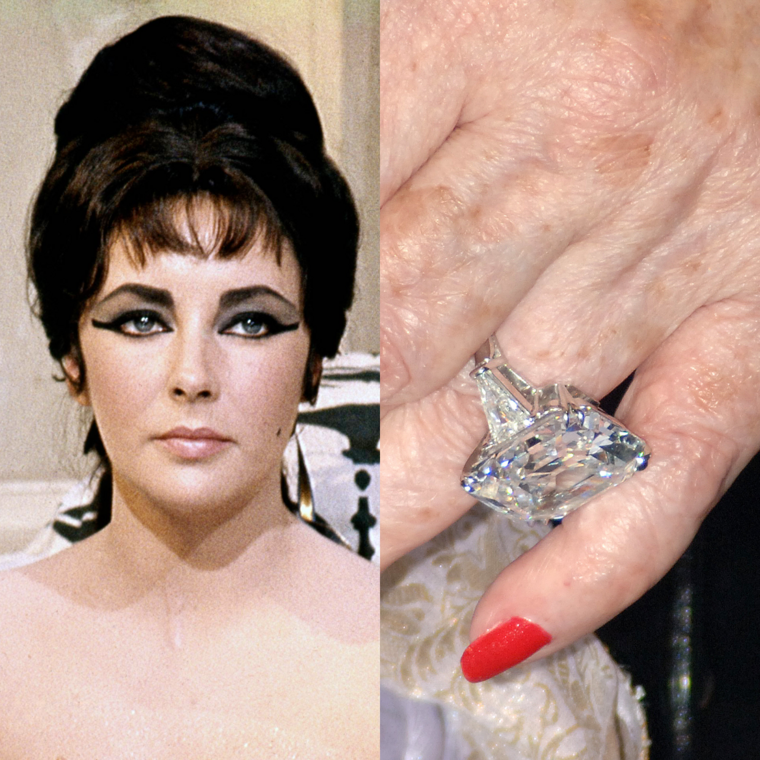 Elizabeth Taylor és a Krupp-gyémánt. (Fotó: Getty Images)