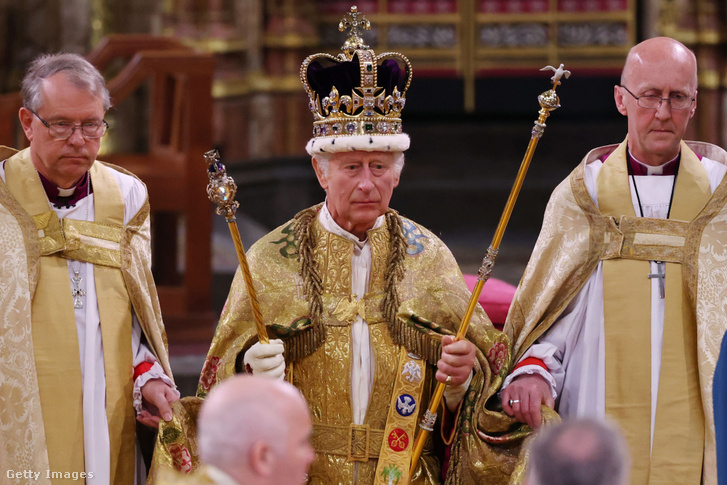 III. Károly koronázása 2023. május 6-án