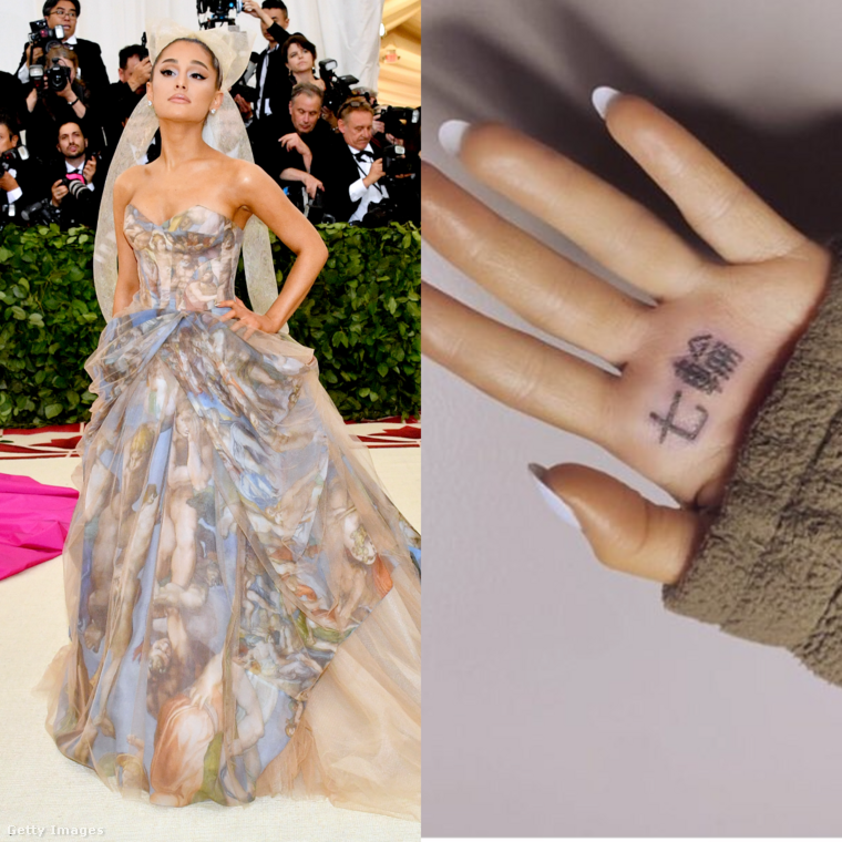Ariana Grande valószínűleg nagyon megbánta, hogy japánul akarta magára tetováltatni a 7 Rings dalcímet, ugyanis azt varrták rá, hogy „grillsütő”