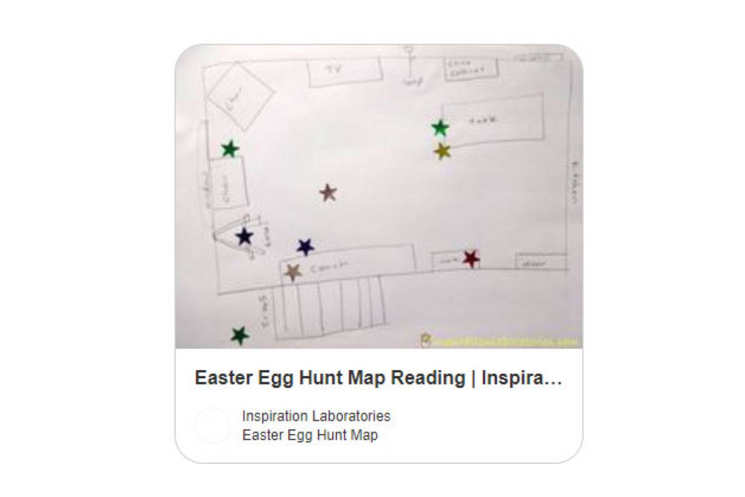 A klasszikus tojásvadászatot izgalmasabbá teheted, ha térképet készítesz a gyerekeknek, a lakás vagy épp kert alaprajzán jelölve az ajándékok búvóhelyeit.