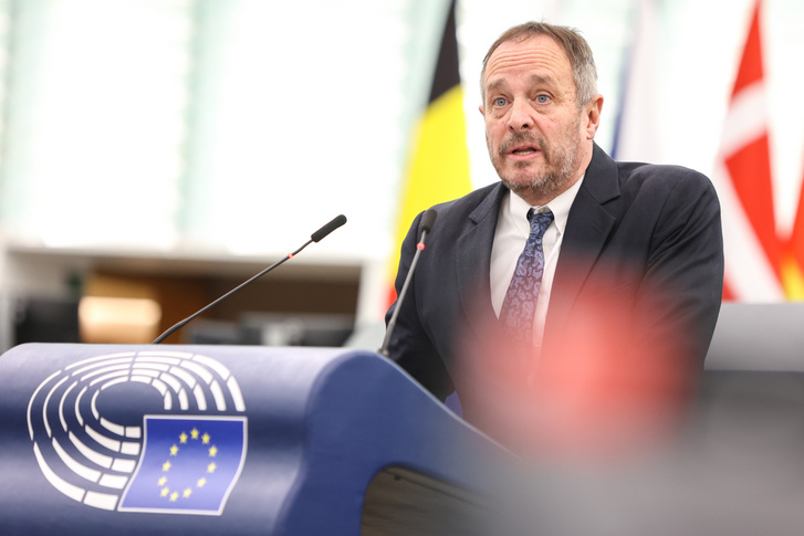 Hölvényi György felszólal az Európai Parlament plenáris ülésén 2024. január 17-én