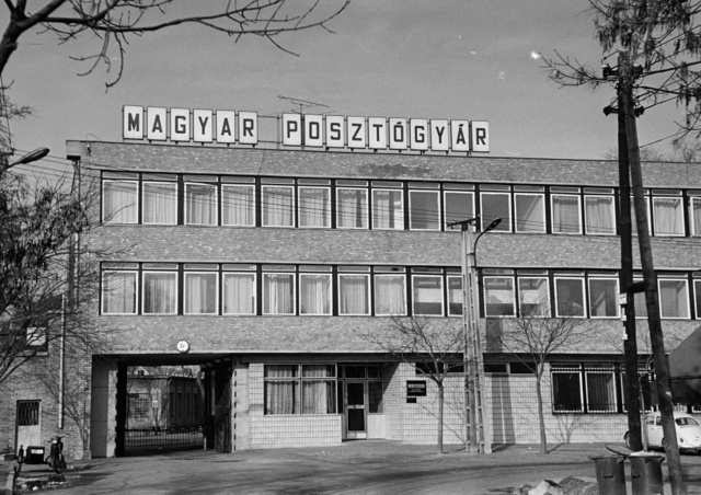 A csepeli Magyar Posztógyár épülete