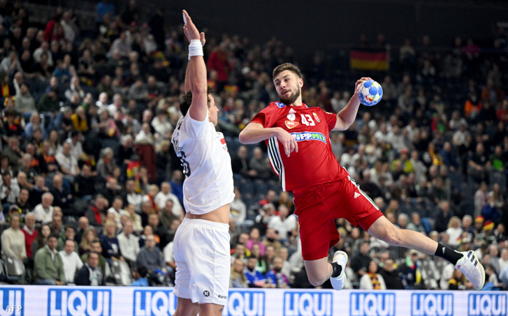 Ilic Zoran a férfi kézilabda olimpiai kvalifikációs Európa-bajnokság középdöntőjének első fordulójában a Magyarország - Ausztria mérkőzésen