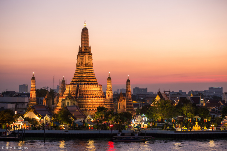 Bangkok bekerült a magyar utazók által legkedveltebb városok közé. (Fotó: Matteo Colombo / Getty Images Hungary)