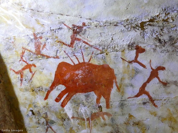 Az Altamira-barlangból származó festmény másolata