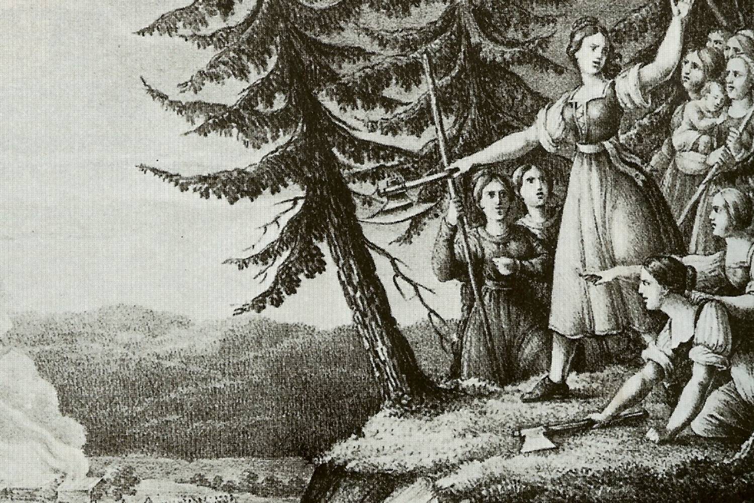 The girls of Småland, by Hugo Hamilton (1830)