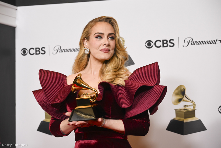 Adele. (Fotó: Michael Buckner / Getty Images Hungary)