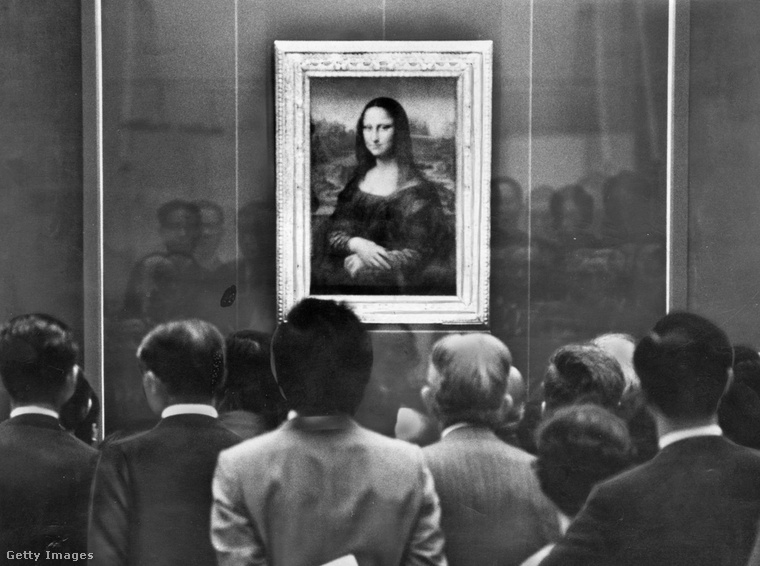 A Mona Lisa 1974-ben Tokióban. (Fotó: Sankei Archive / Getty Images Hungary)
