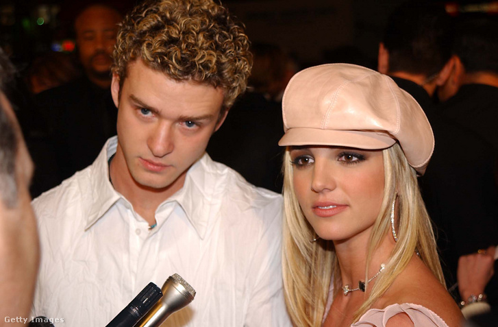 Justin Timberlake és Britney Spears 2002. február 11-én