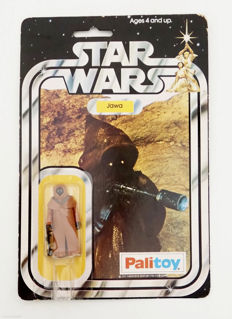 Az eredeti Star Wars Jawa-figurát egy padláson találták. (Fotó: Excalibur Auctions / SWNS / Northfoto)