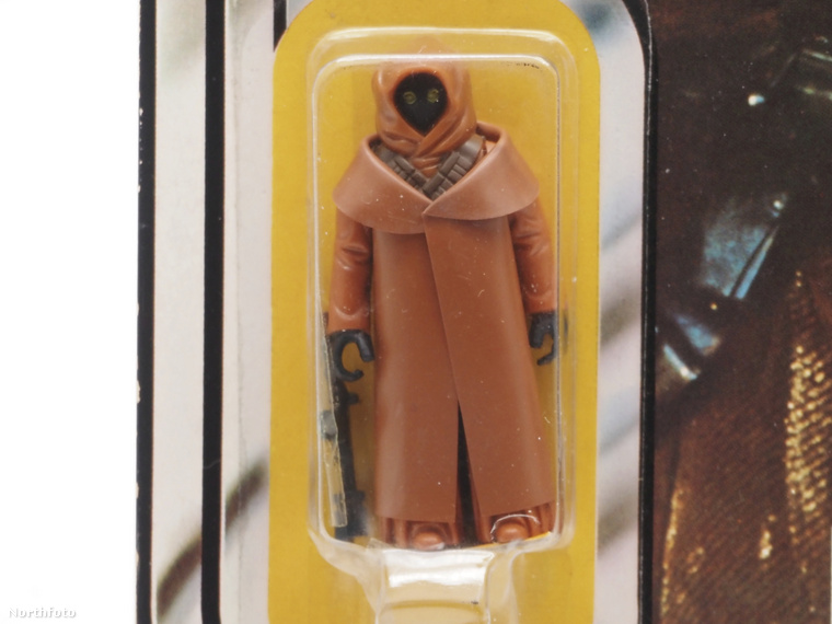 Star Wars Jawa-figura 1979-ből. (Fotó: Excalibur Auctions / SWNS / Northfoto)