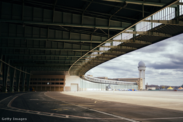 Az egykor forgalmas berlini légikikötő már csak árnyéka egykori önmagának