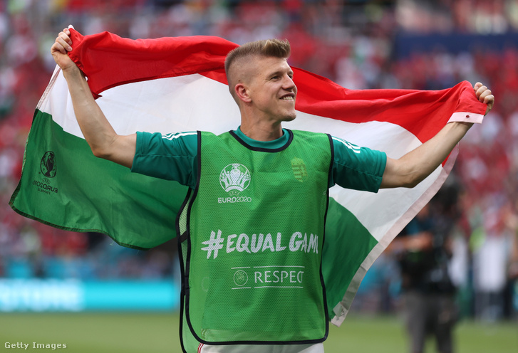 Sigér Dávid a részben hazai rendezésű Európa-bajnokságon a magyar labdarúgó-válogatott színeiben