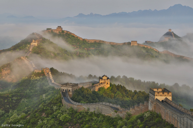 A kínai nagy fal. (Fotó: Darrell Gulin / Getty Images Hungary)