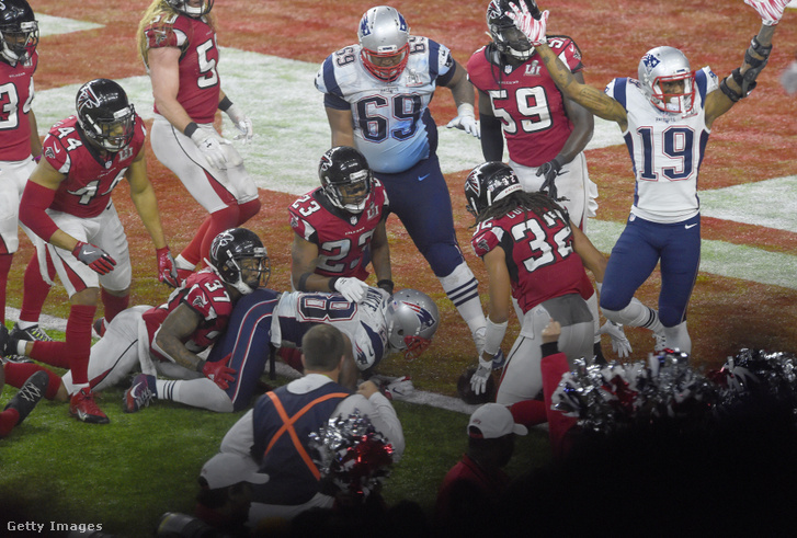 A Patriots a Super Bowlok történetének legnagyobb fordítását mutatta be a Falcons ellen