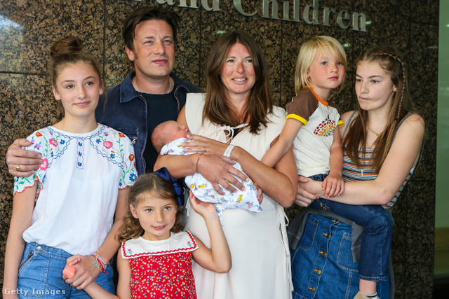Jamie Oliver népes családjában több furcsán csengő név is van