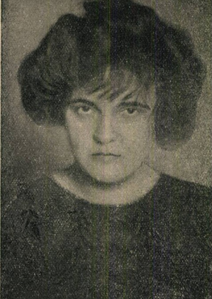 Karinthy első felesége, Judik Etel 1917-ben