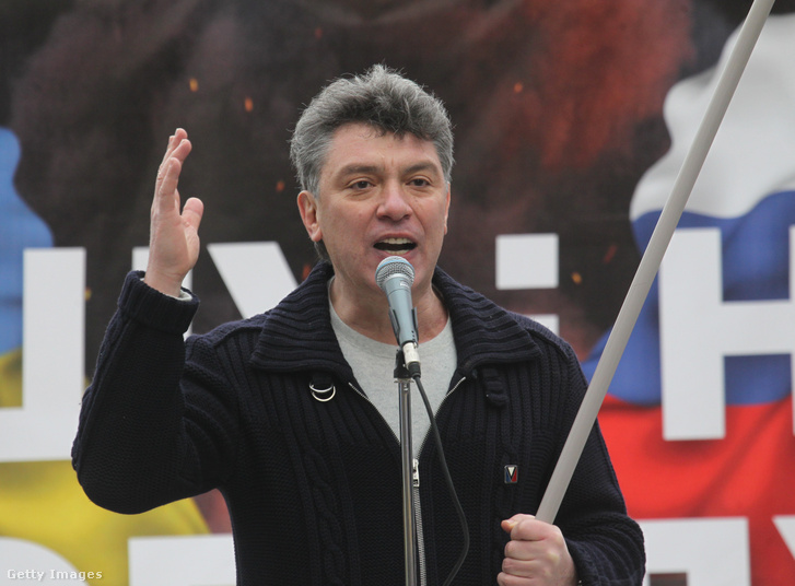 Borisz Nyemcov 2014. március 15-én
