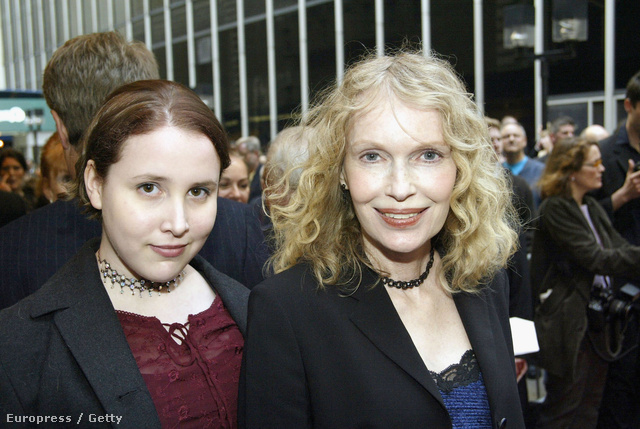 Dylan és Mia Farrow