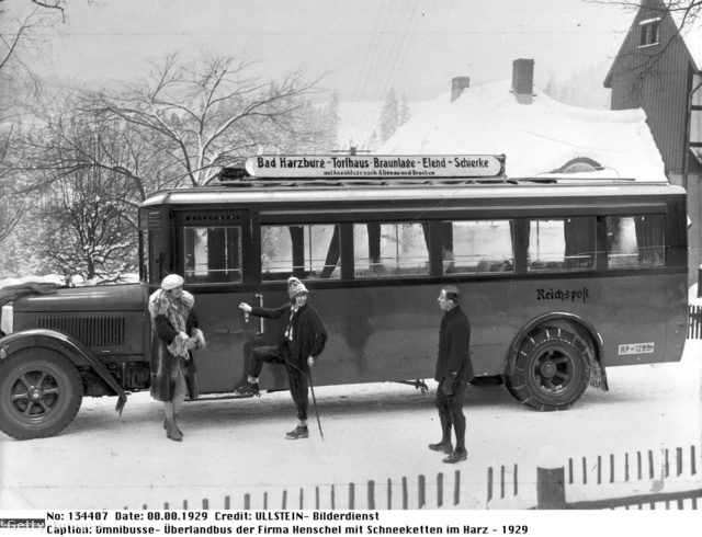 A 20. század elején még nem volt szükség csuklós buszokra