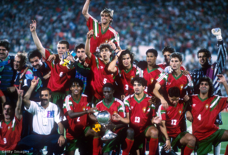 Az U20-as világbajnok portugál válogatott 1991-ben