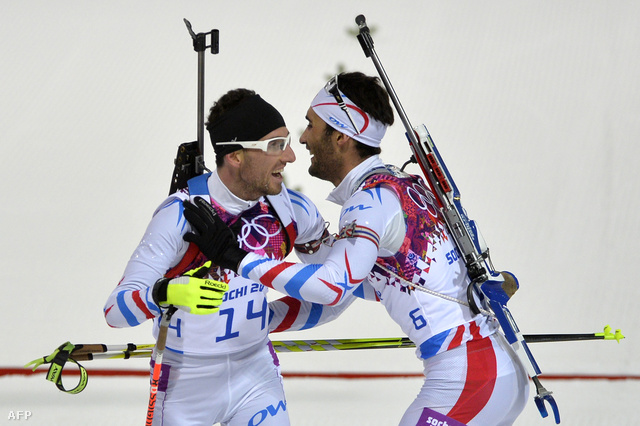 Jean Guillaume Beatrix és Martin Fourcade