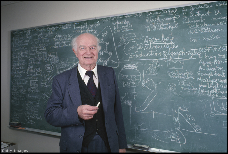 Linus Pauling. (Fotó: Janet Fries / Getty Images Hungary)