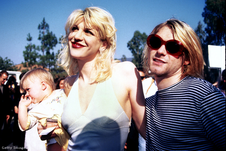 Kurt Cobainnek és Courtney Love-nak egy kislánya született, az 1992