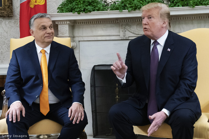 Orbán Viktor és Donald Trump 2019. május 13-án