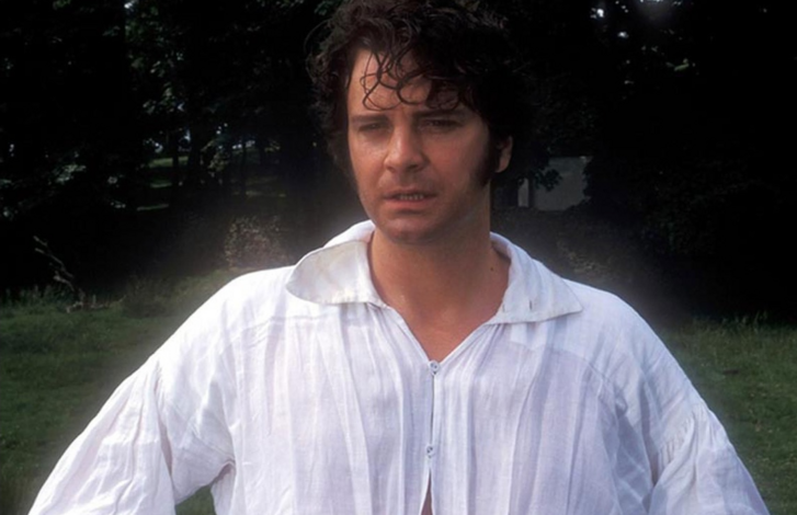 Colin Firth a Büszkeség és balítélet című 1995-ös filmben