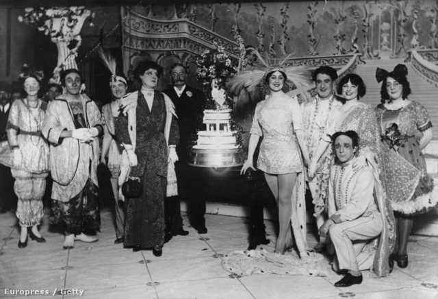 Pantominos bál, 1914-ben