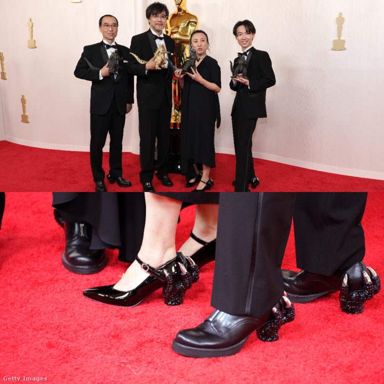 Nem lehet elmenni szó nélkül a Godzilla készítőinek Godzilla-témájú cipői mellett