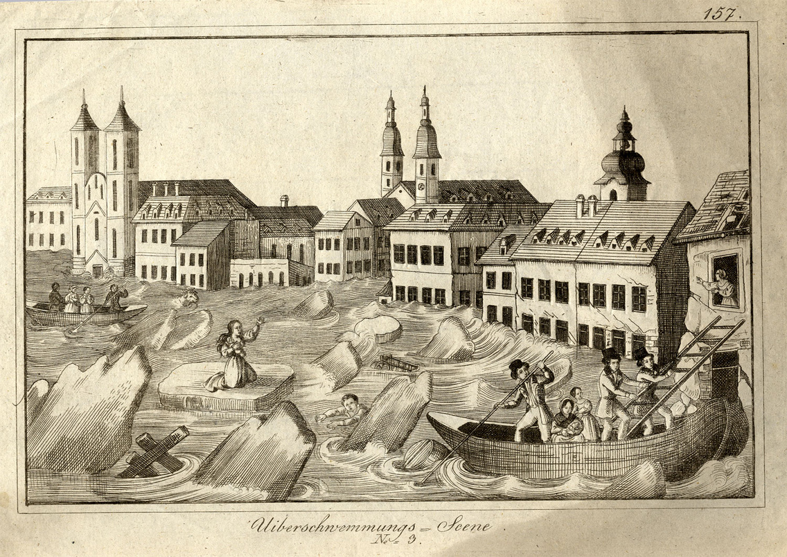 Budapest Überschwemmungsszenen 1838 ubs G 0208 II 02