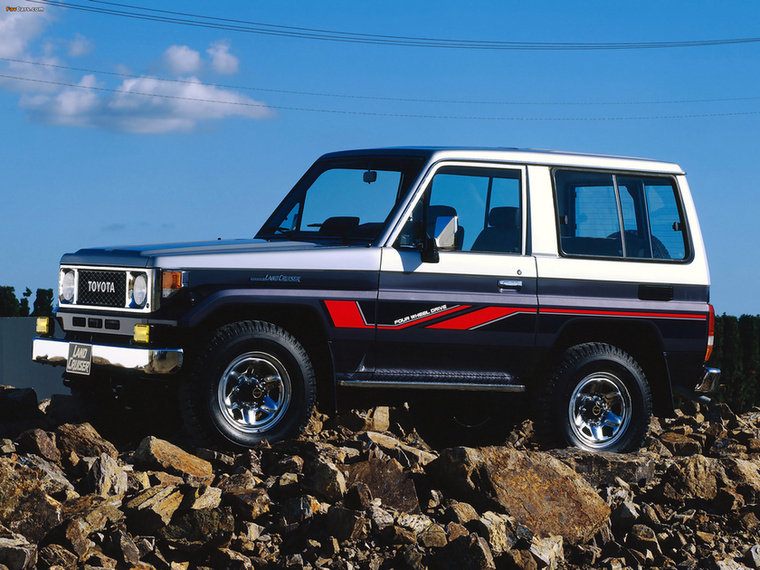 Ugrás vissza 30 évet, az 1985-ös polgári ízlésre alakított J70-est a Toyota már a Light Duty modellcsalád részeként kezeli
