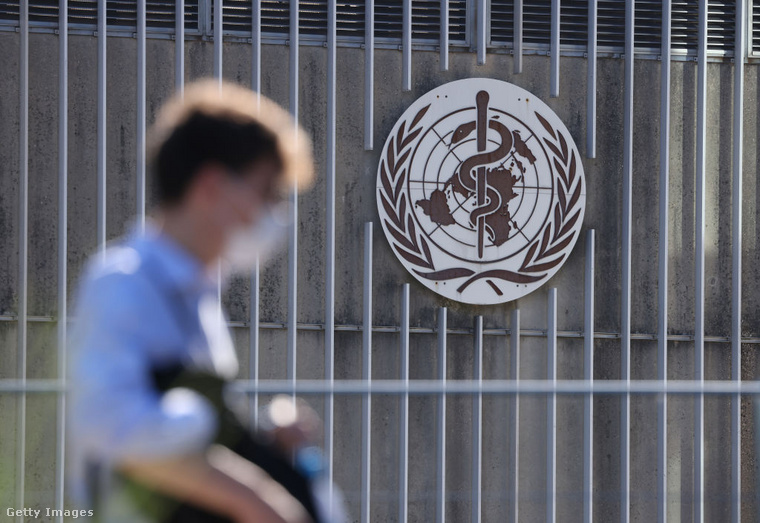 Az Egészségügyi Világszervezet (WHO) genevai igazgatósága Svájcban. (Fotó: Sean Gallup / Getty Images Hungary)