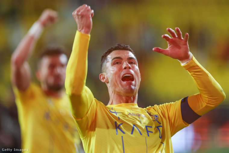 Cristiano Ronaldo. (Fotó: Yasser Bakhsh / Getty Images Hungary)