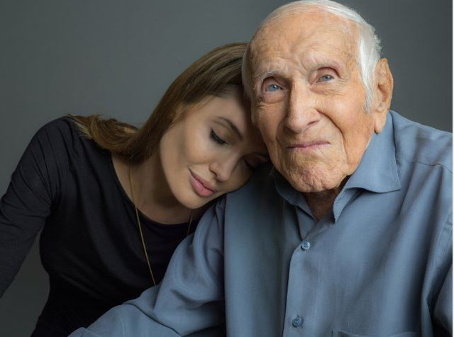 Angelina Jolie és a 97 éves Louis Zamperini