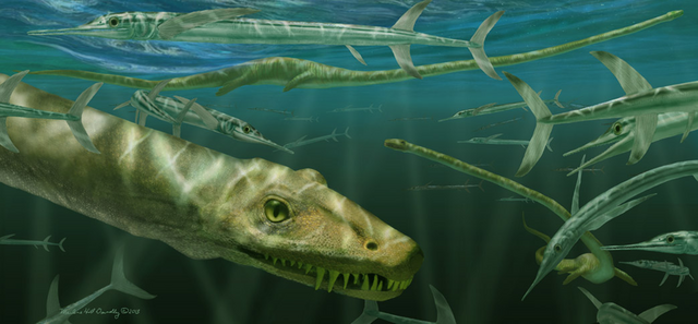 A Dinocephalosaurus orientalis is roppant félelmetes lehetett